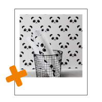 Fabulous World Behang Panda wit 67100